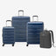 Delsey Paris Securitech Citadel Set of 3 Luggage + Free Agreable Backpack