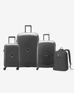 Delsey Paris Belmont Plus Non Expandable  3Piece Luggage Set + Free  Agreable Backpack