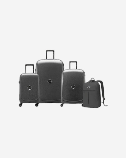 Delsey Paris Belmont Set of 3 Luggage + Free Backpack