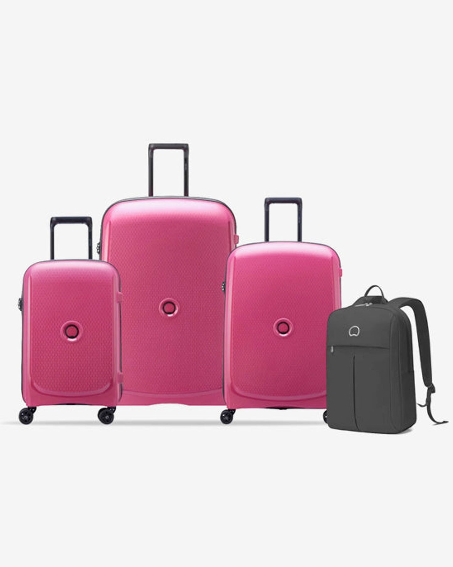 Delsey Paris Belmont Set of 3 Luggage + Free Agreable Backpack