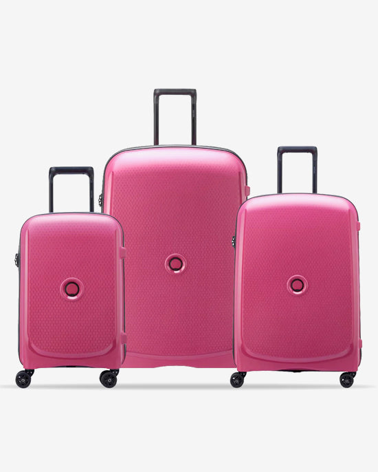 Delsey Paris Belmont Plus Non Expandable  3Piece Luggage Set + Free  Agreable Backpack