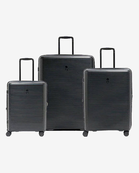 Echolac Forza Hardcase 4 Double Wheel Expandable Set Of 3 Trolley