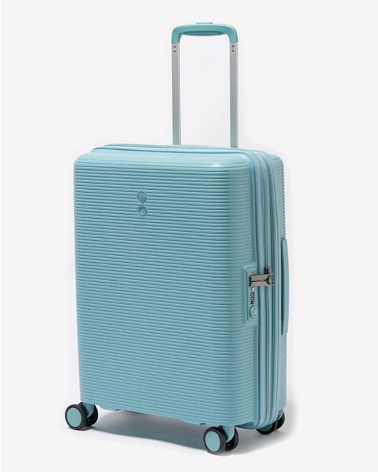 Echolac Forza Hardcase 4 Double Wheel Expandable Set Of 3 Trolley