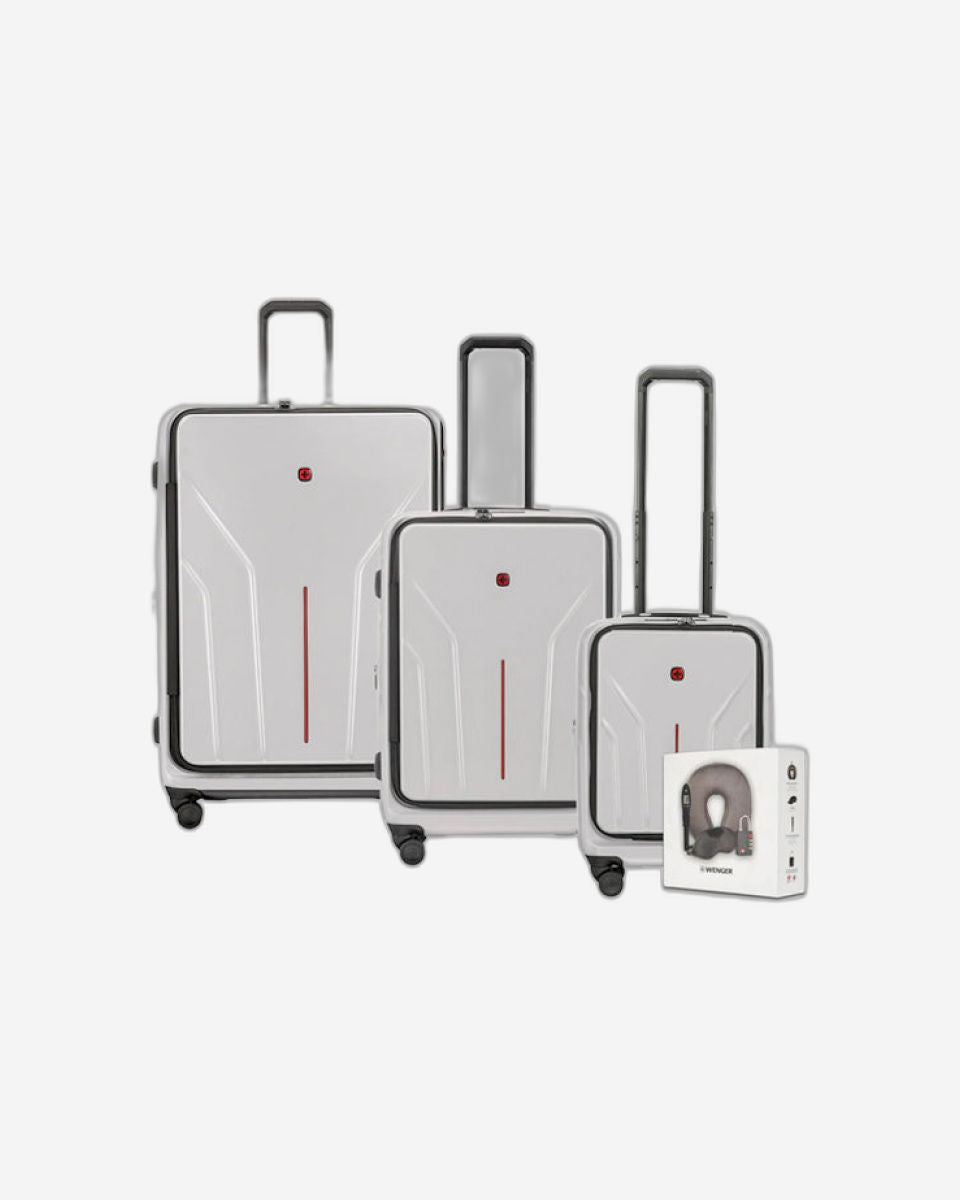 Wenger Apmlix Set of 3 Trolley 54+68+82cm + Free Travel Acessories