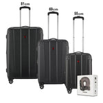 Wenger Protector Expandable Luggage Trolley Set of 3