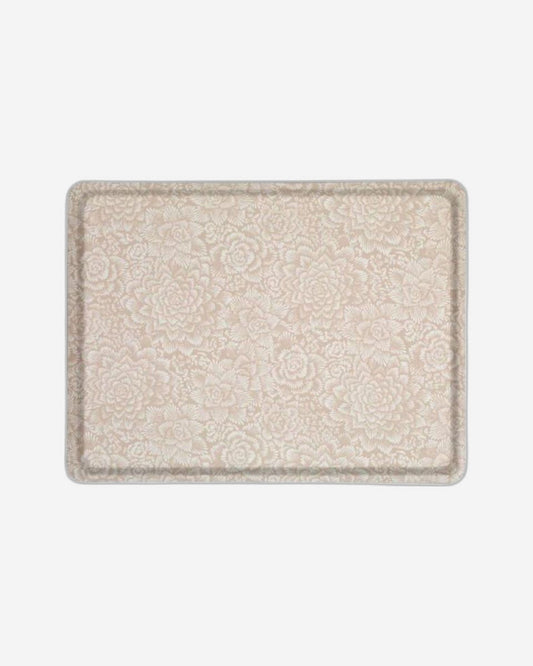 Platex Laminated Tray Fleurs Natural
