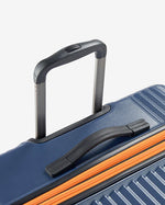 Delsey Paris Securitech Patrol 4 Expandable Luggage Double Wheel Trolley Set