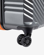 Delsey Paris Securitech Patrol 4 Expandable Luggage Double Wheel Trolley Set