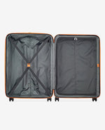 Delsey Paris Securitech Patrol 4 Expandable Luggage Double Wheel Trolley Set