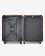 Delsey Paris Securitech Patrol 4 Expandable Luggage Double Wheel Trolley Set
