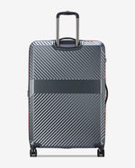 Delsey Paris Securitech Patrol 4 Expandable Luggage Double Wheel Trolley Set