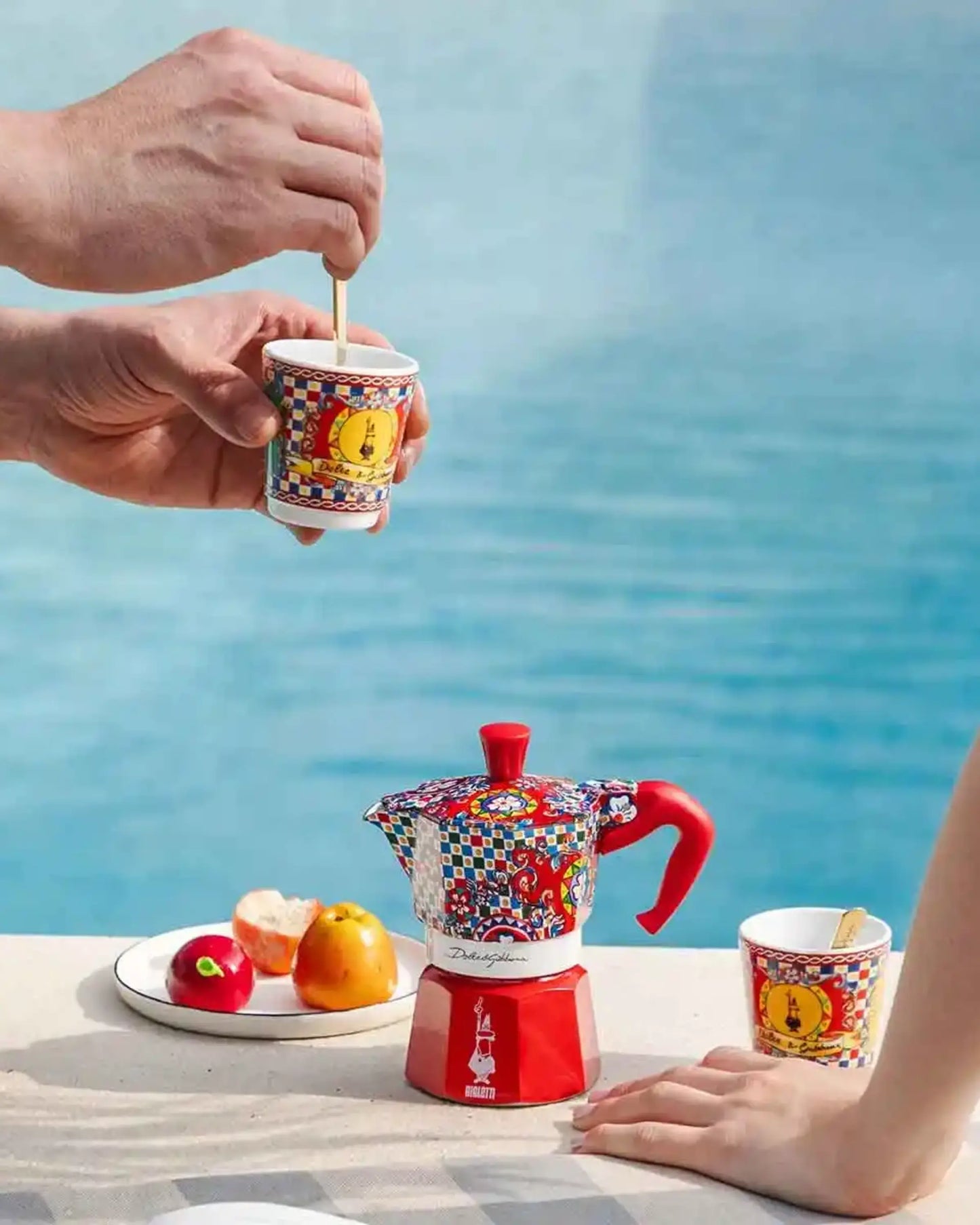 Bialetti Sicilian Cart Moka Coffee Set Dolce&Gabbana