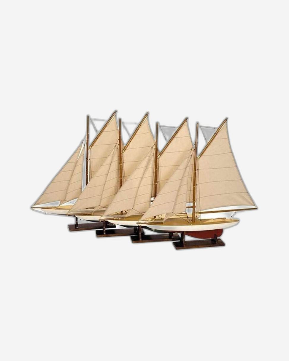 Authentic Models Mini Pond Yachts Set 4 - AS057A