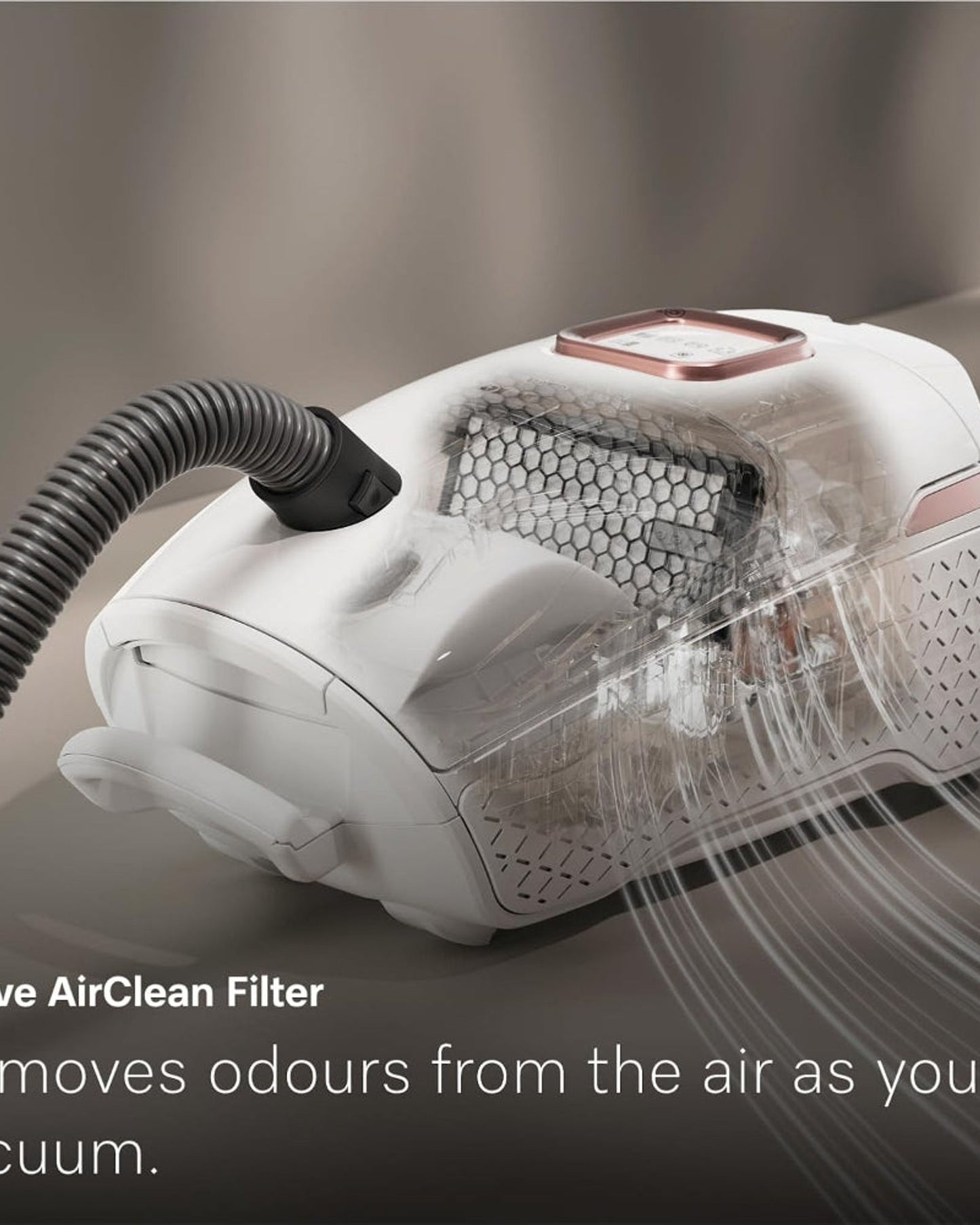 Miele Guard L1 Cat & Dog Bagged Cylinder Vacuum with Odour-Reducing Active AirClean Filter, TurboTeQ and AllTeQ Floorheads, LED Display, in Obsidian Black