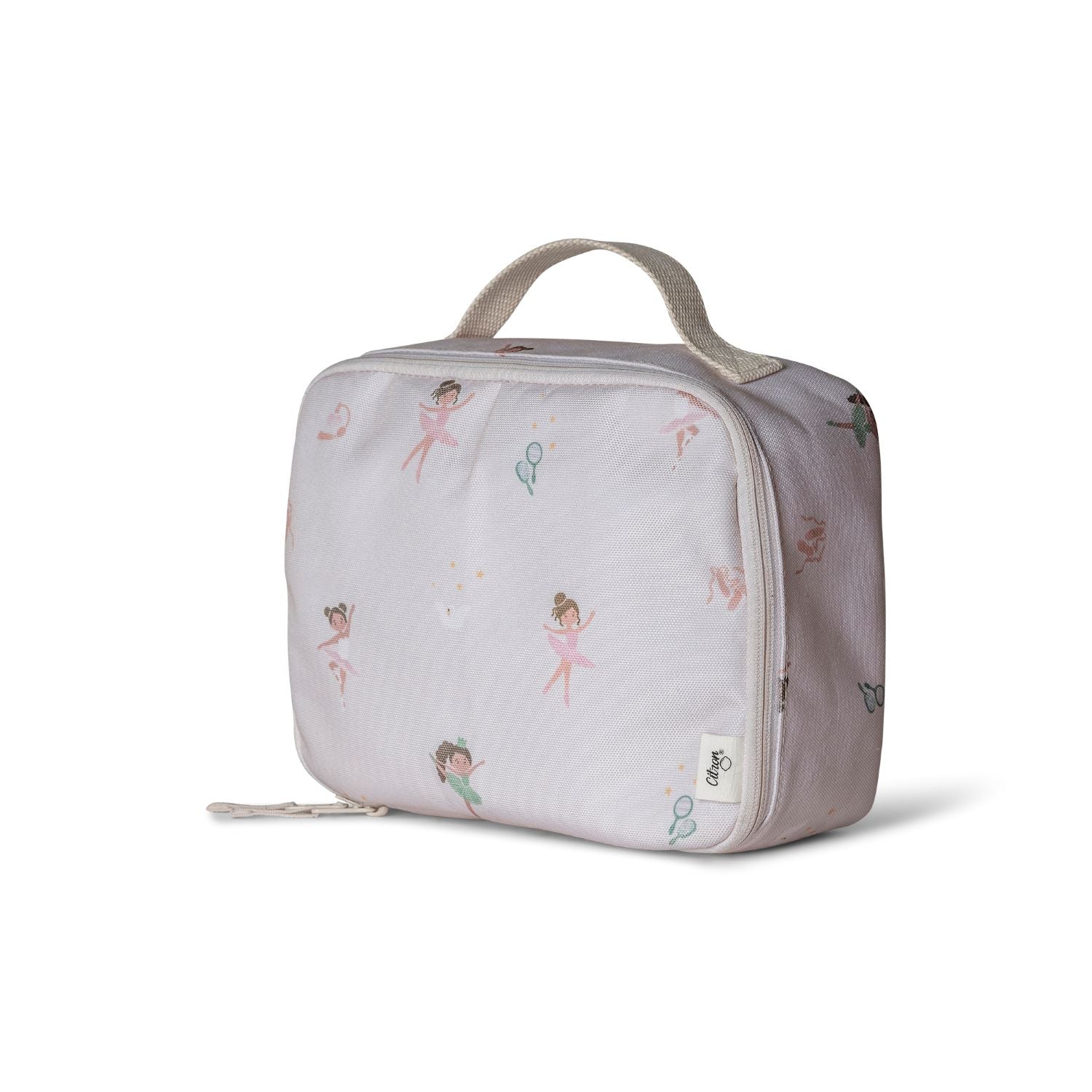 Citron Ballerina Insulated Square Lunchbag