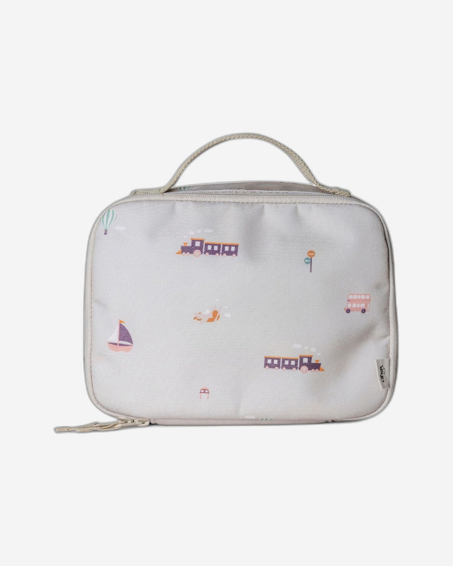 Citron Vehicles Insulated Square Lunchbag
