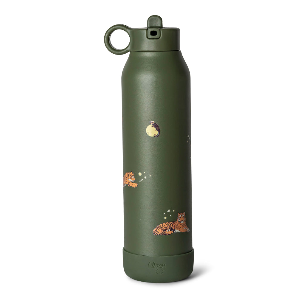 TIGER/GREEN WATER BOTTLE 500ML