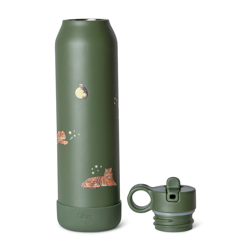 Citron Tiger/Green Water Bottle 500ml