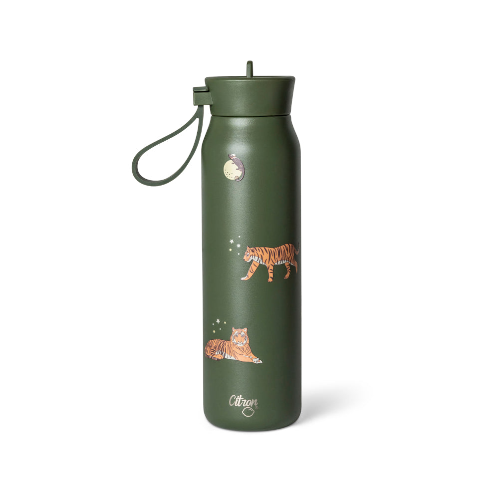 Citron Tiger/Green Water Bottle 350ml