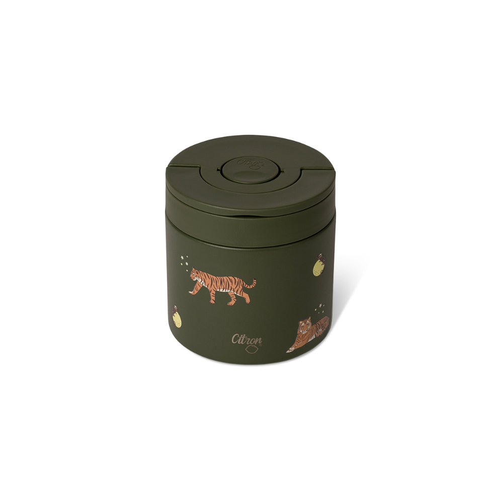 TIGER/GREEN FOOD JAR 350ML
