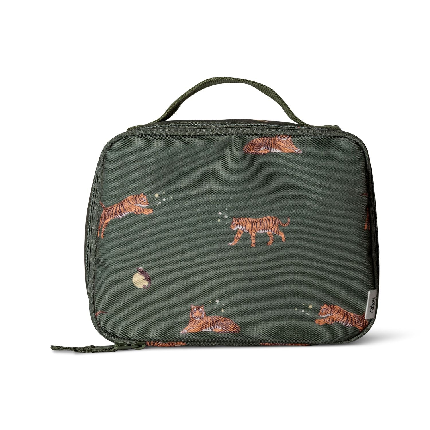 Citron TIGER INSULATED SQUARE LUNCHBAG