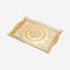 Sezzatini Elisei Oro Avario Medium Rect Tray With Lily Handles - VL-246-4-3452