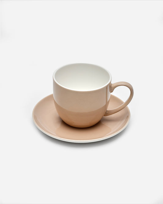 Maison Pastel Tea And Saucer Mocha