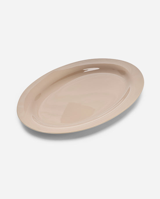 Reyrysh Maison Pastel Oval Platter Mocha