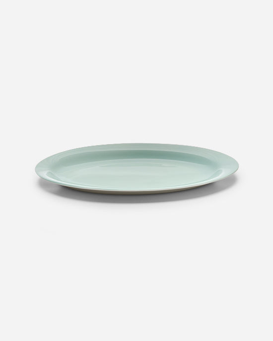 Reyrysh Maison Pastel Oval Platter Green