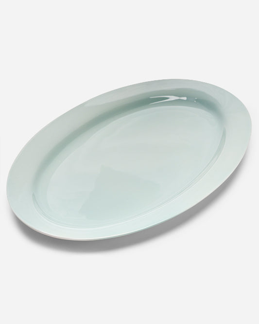 Maison Pastel Oval Platter Green