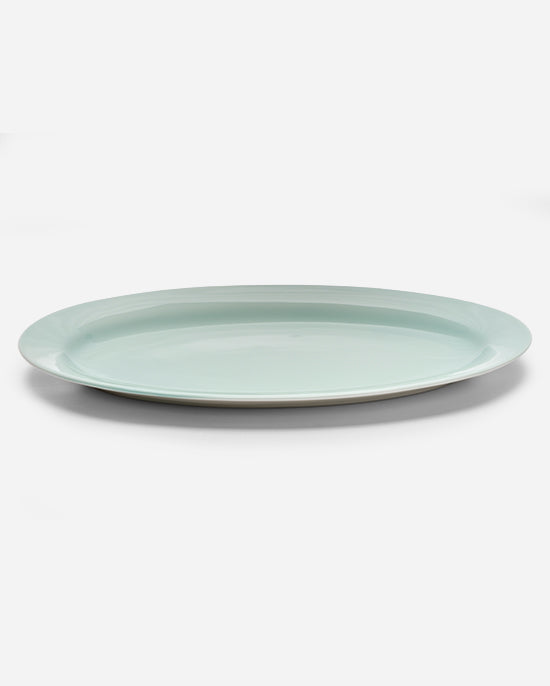 Reyrysh Maison Pastel Oval Platter Green