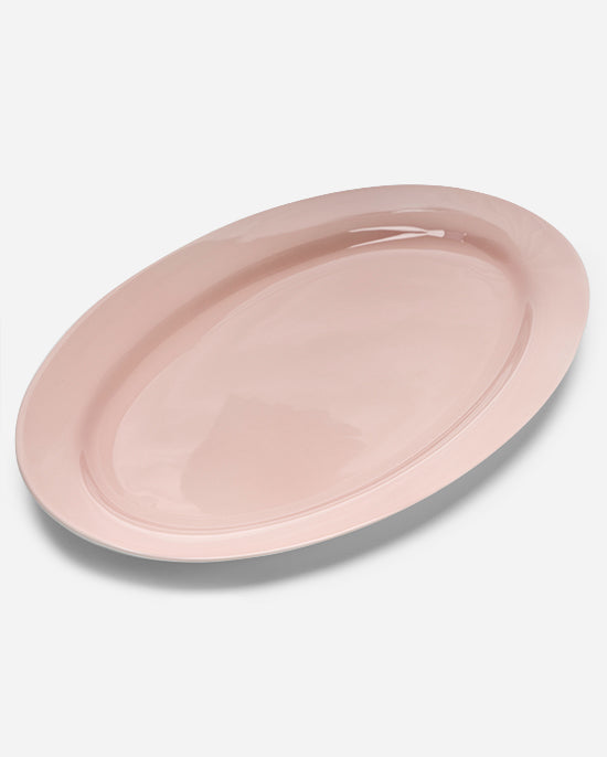 Maison Pastel Oval Platter Pink