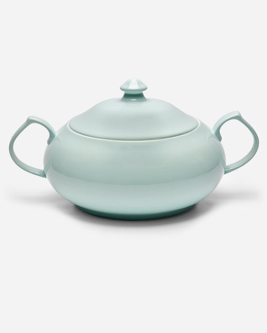 Reyrysh Maison Pastel Soup Tureen  Lid Green