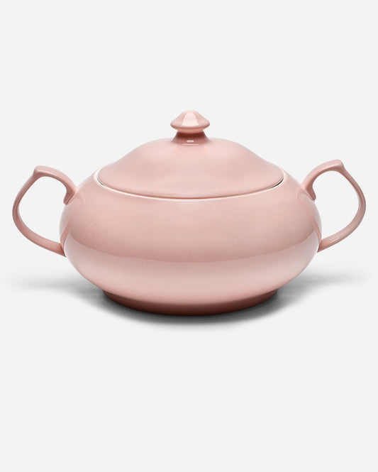 Reyrysh Maison Pastel Soup Tureen  Lid Pink
