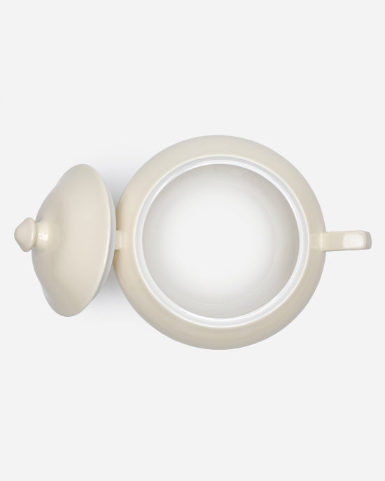 Maison Pastel Soup Tureen  Lid Ivory