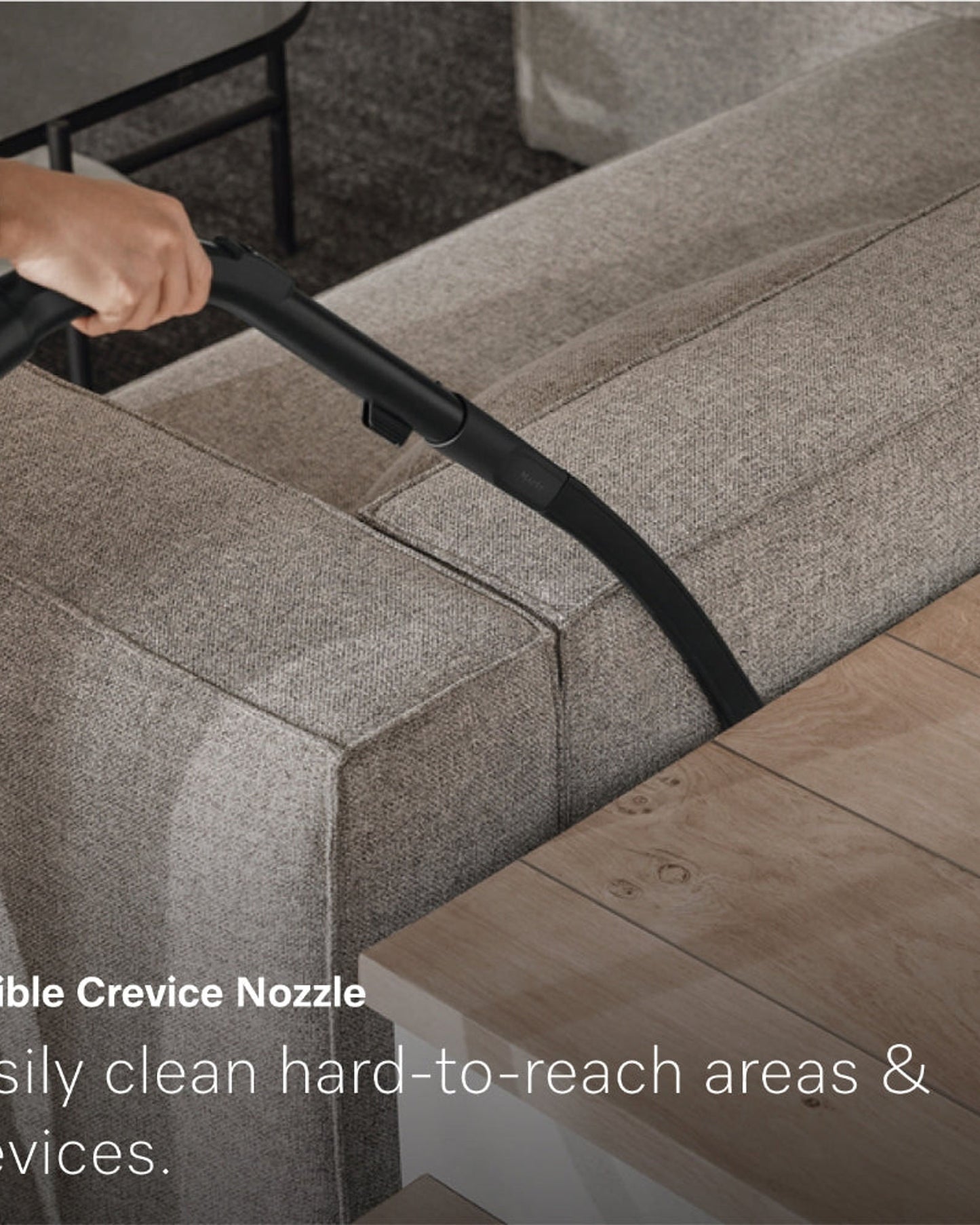 Miele Guard M1 Flex Bagged Cylinder Vacuum Cleaner with AirClean Filter, AllTeQ Universal Floorhead and Flexible Crevice Tool, LED Icon Display, in Nordic Blue