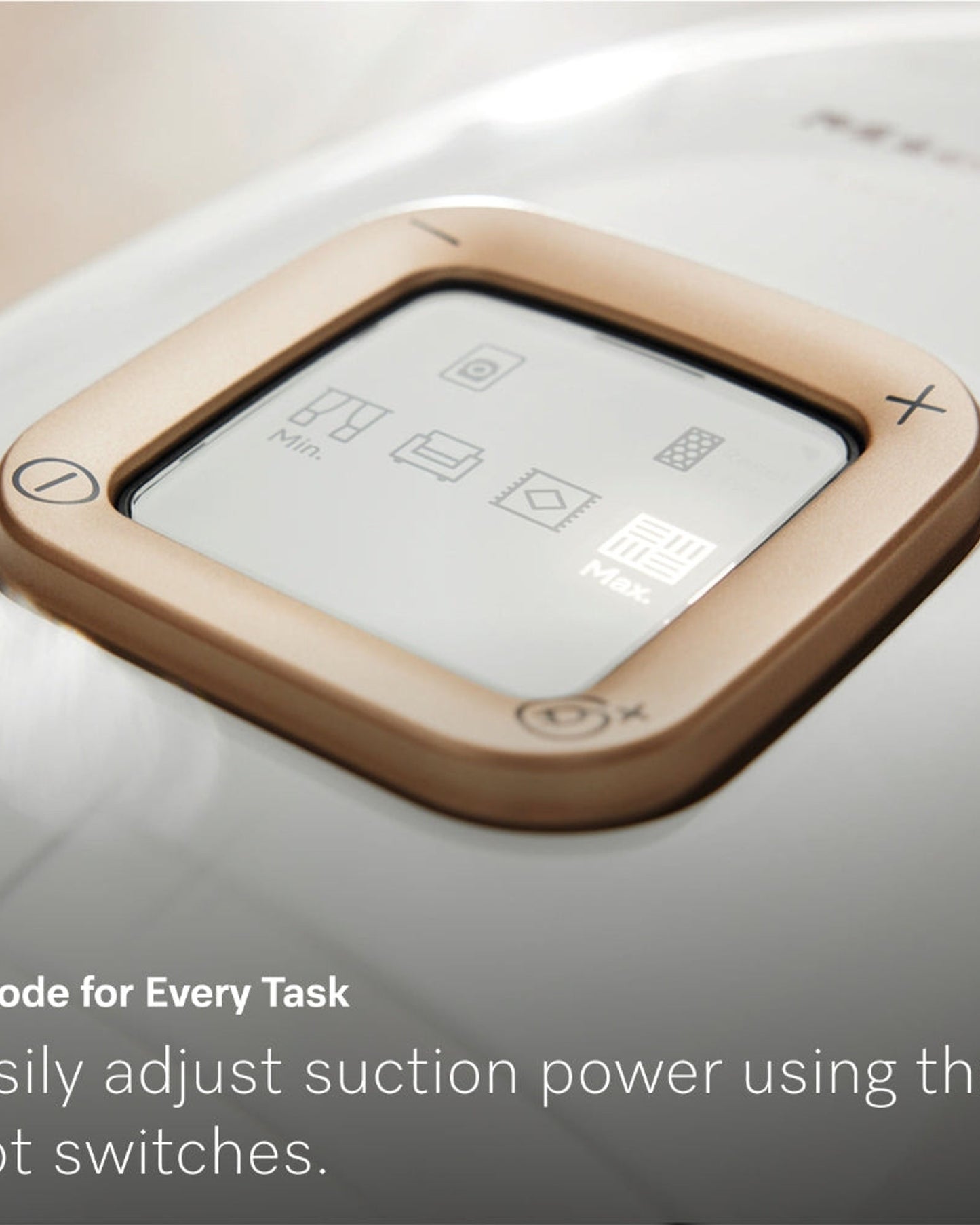 Miele Guard L1 Allergy Bagged Cylinder Vacuum Cleaner with Comfortable Handle Control, HEPA AirClean Filter, AllTeQ Universal Floorhead, LED Display Panel, in Brilliant White