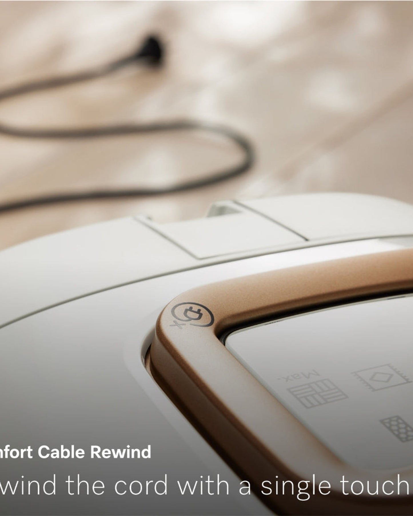 Miele Guard L1 Allergy Bagged Cylinder Vacuum Cleaner with Comfortable Handle Control, HEPA AirClean Filter, AllTeQ Universal Floorhead, LED Display Panel, in Brilliant White