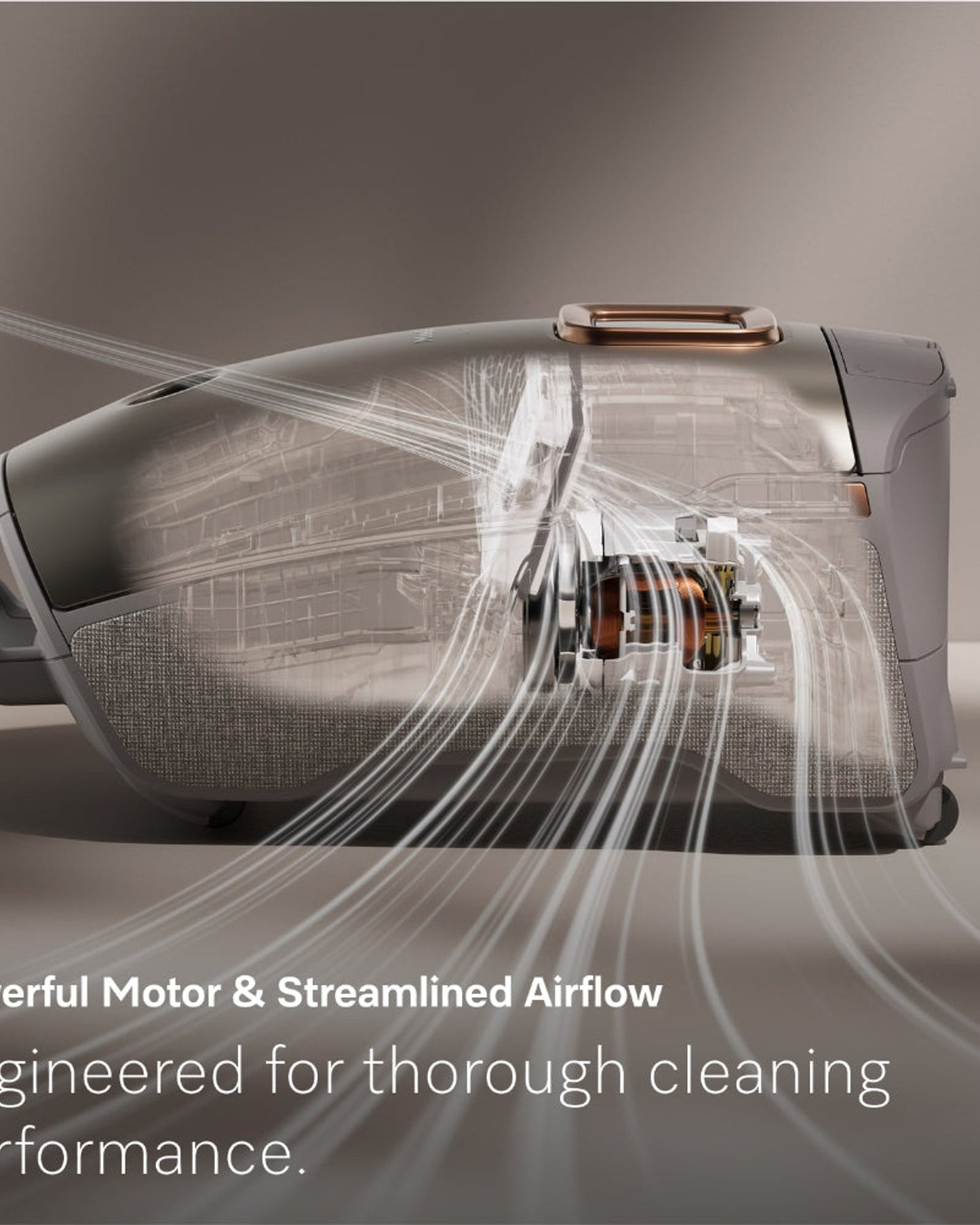 Miele Guard L1 Comfort XL Bagged Cylinder Vacuum Cleaner with Comfort Handle, AllTeQ and Parquet Twister XL Floorheads, LCD Display, in Titanium Pearl Finish