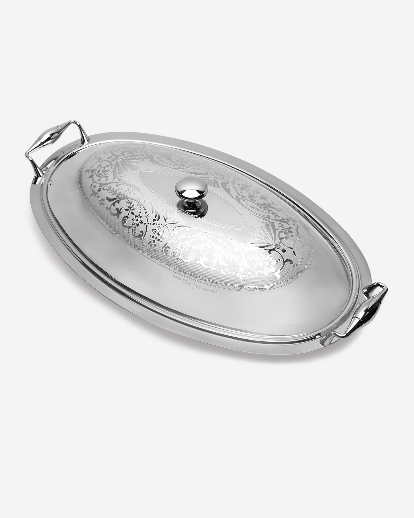 Tresors Isabel Inox Oval Risotto Cm 50X31