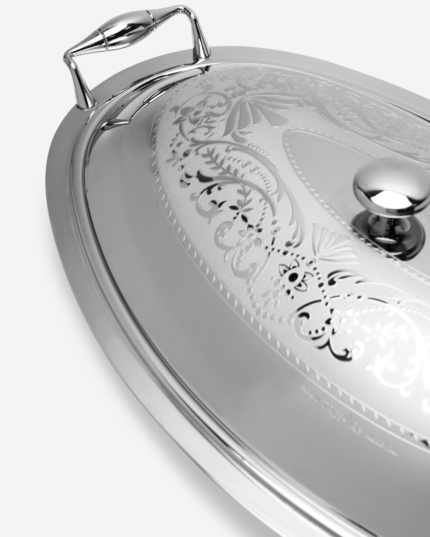Tresors Isabel Inox Oval Risotto Cm 50X31