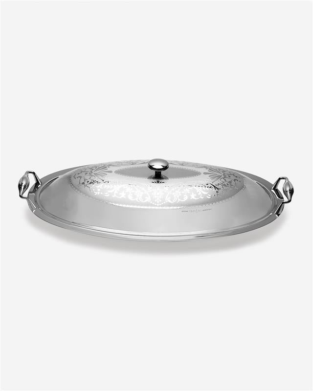 Tresors Isabel Inox Oval Risotto Cm 50X31