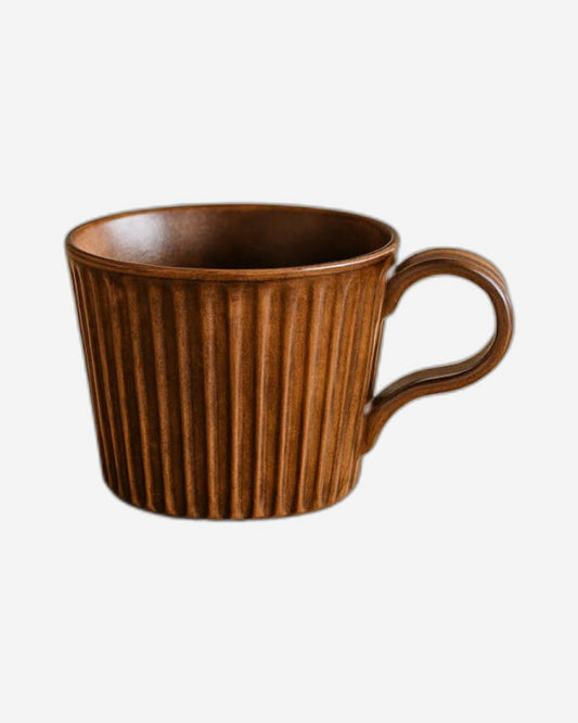 Nordico Designed Ceramic Coffee Mug Brown | Cup