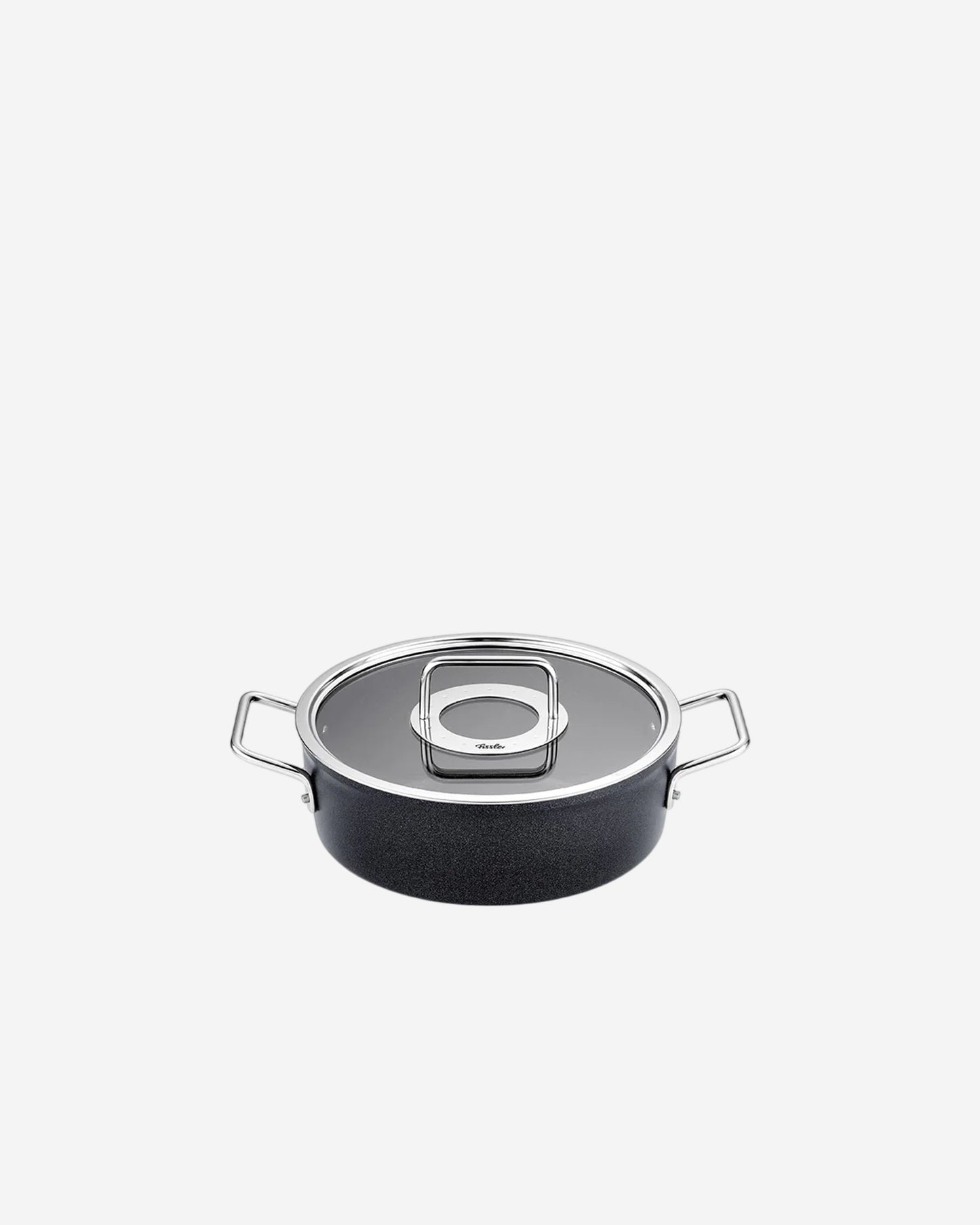 Fissler Adamant Nonstick Casserole 28 cm with Glass Lid