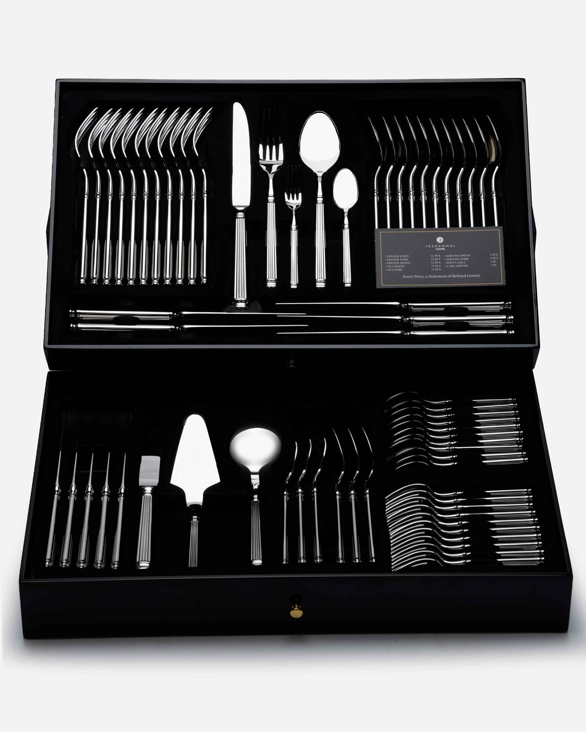 Elan Platinum 68 Pcs Cutlery Set