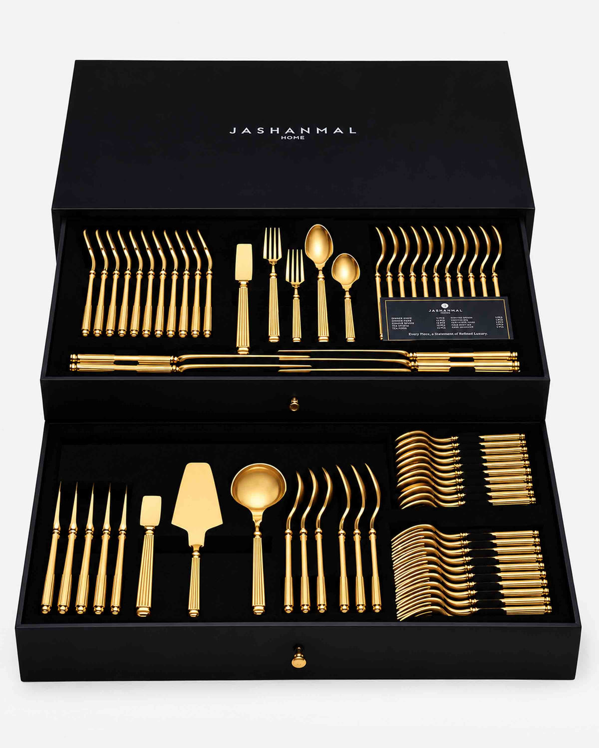 Elan Gold 68 Pcs Cutlery Set