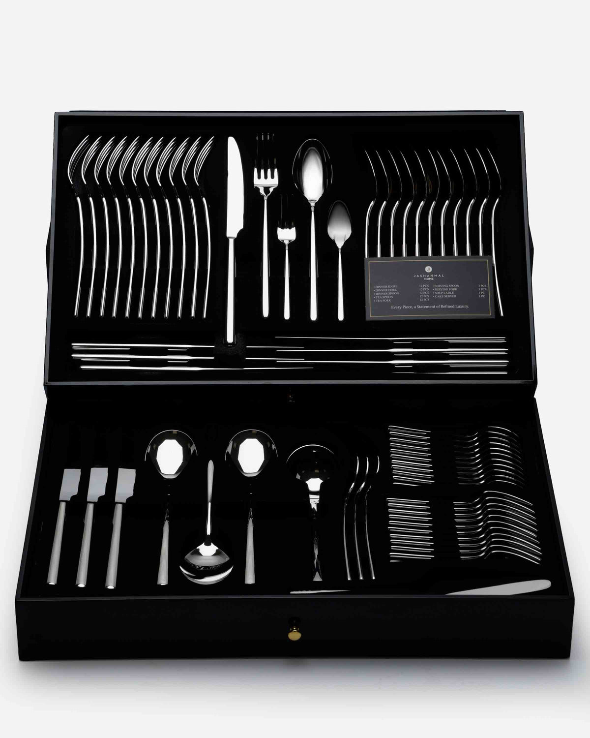 Zyra Platinum 68 Pcs Cutlery Set