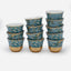 Shiny Gold Cawa Cups 207A - Set of 12