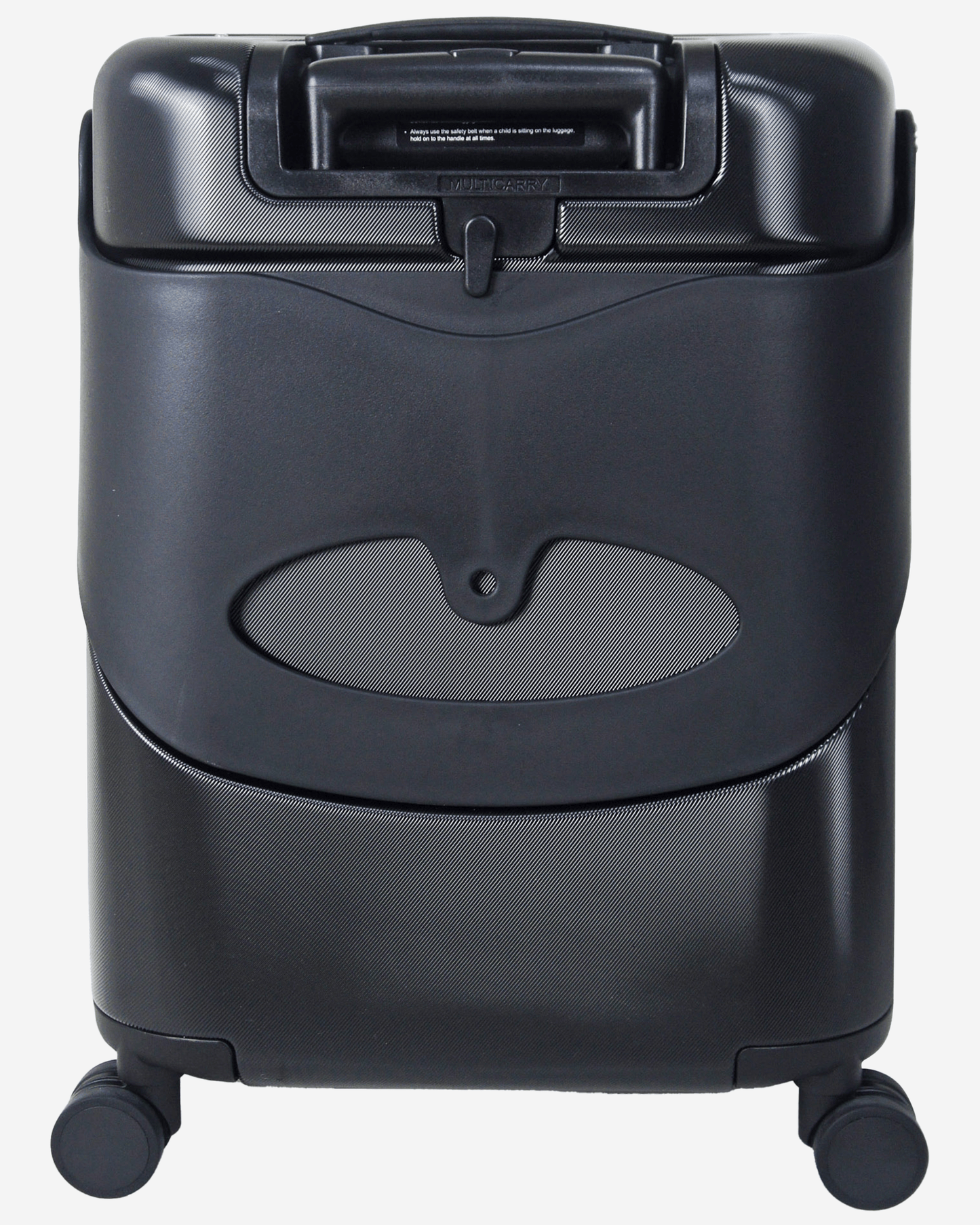 MiaMily Suitcase with Seat - Midnight Black