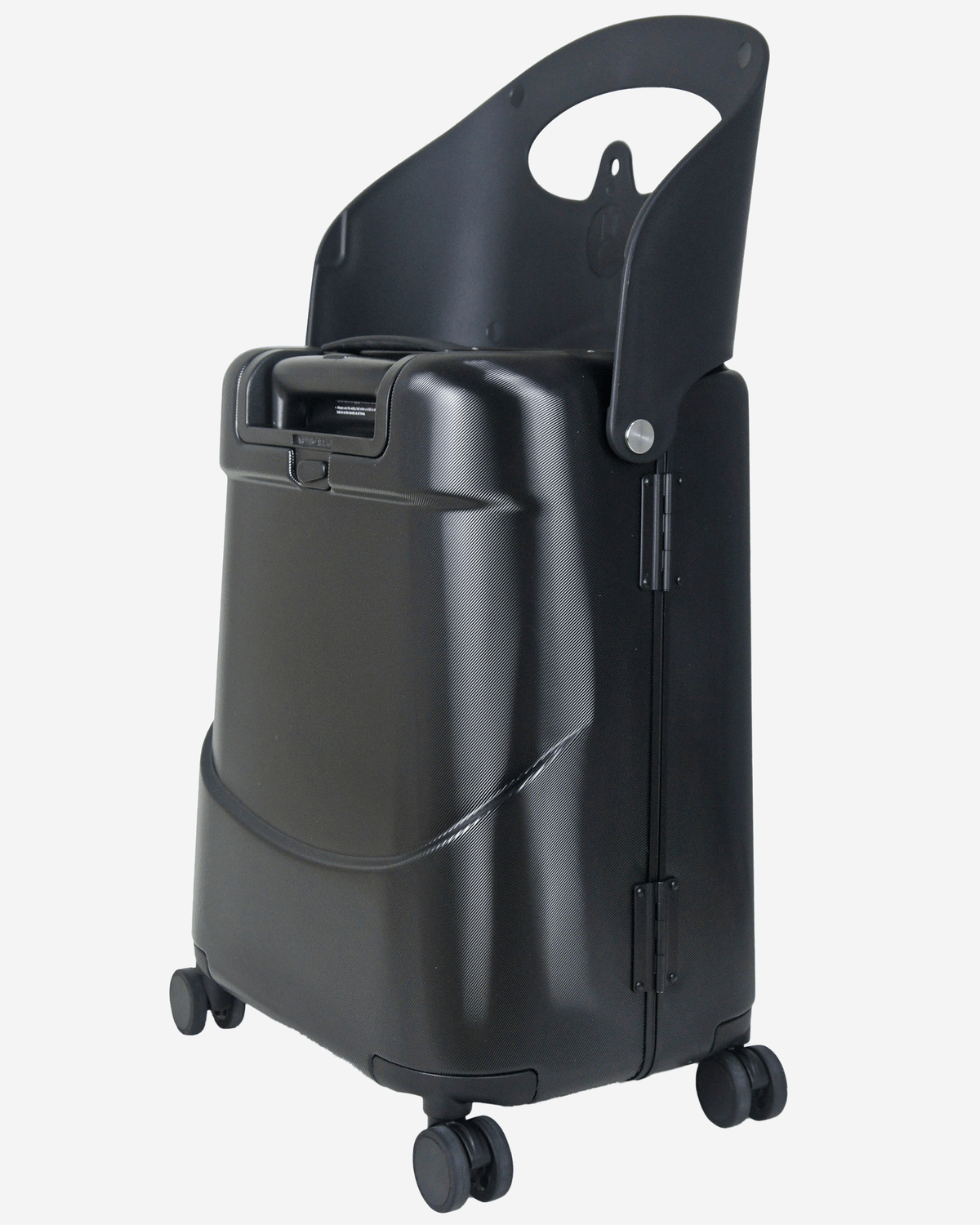 MiaMily Suitcase with Seat - Midnight Black